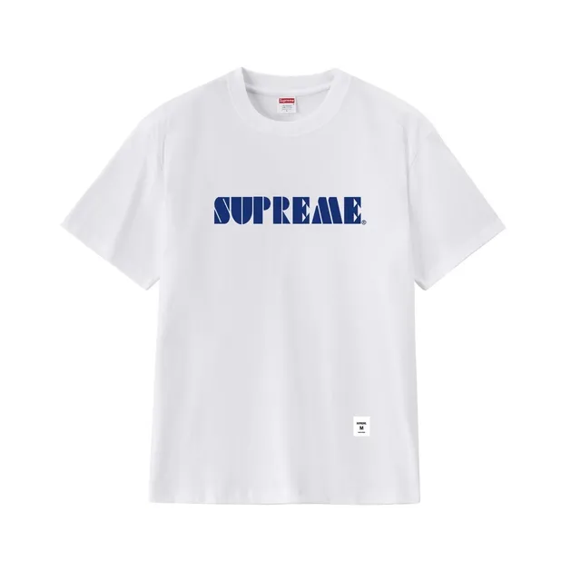 Supreme Box Logo Tee Navy