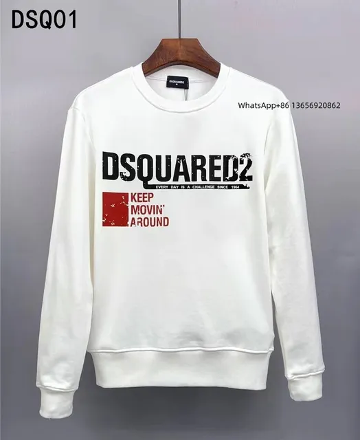 Dsquared2 Crewneck Sweatshirt Keep Movin' Around Graphic