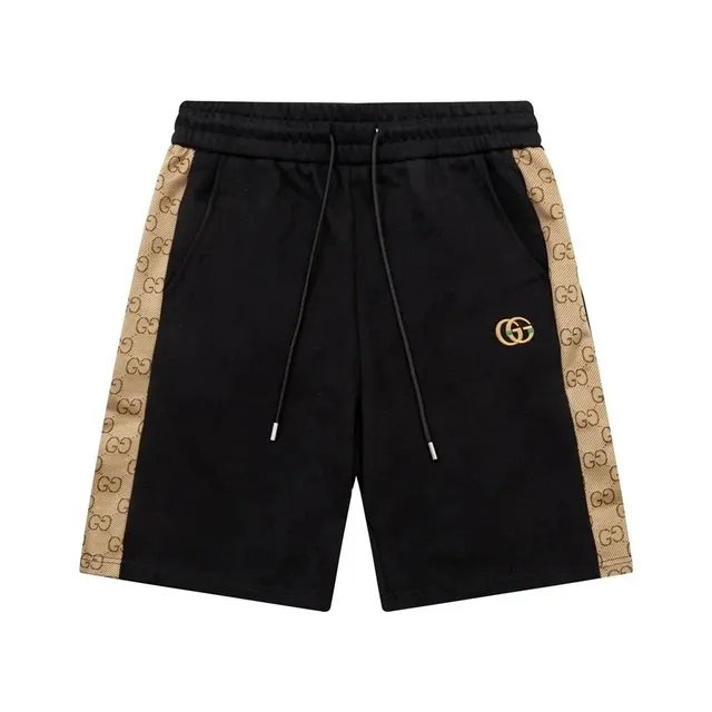Gucci Logo-Stripe Shorts GG Web Stripe