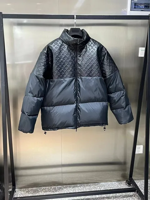 Louis Vuitton Puffer Jacket Monogram Embossed