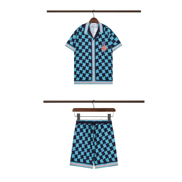 Casablanca Tennis Club Set Houndstooth Print
