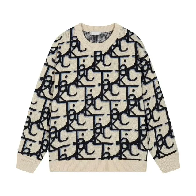 Dior Oblivion Knit Sweater Oblique Logo Pattern