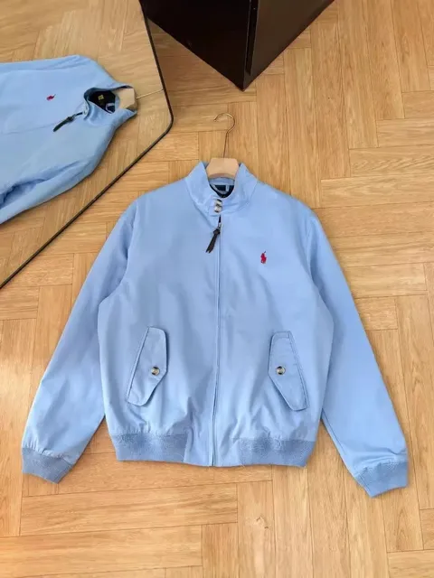 Polo Ralph Lauren Bomber Jacket Light Blue