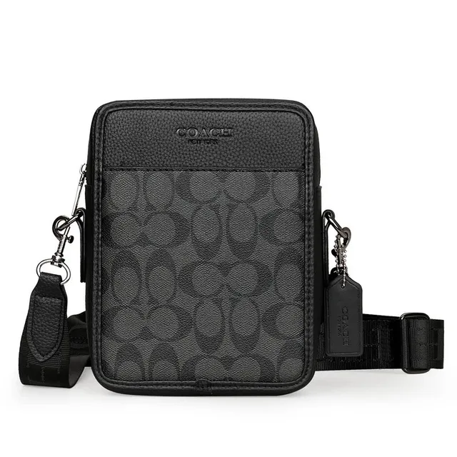 Coach Shoulder Bag Signature Canvas
