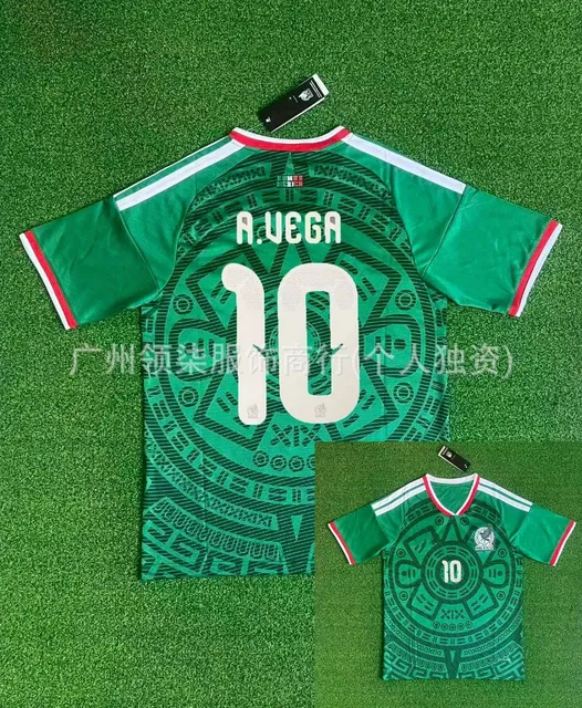 Mexico National Team Home Jersey A. Vega #10