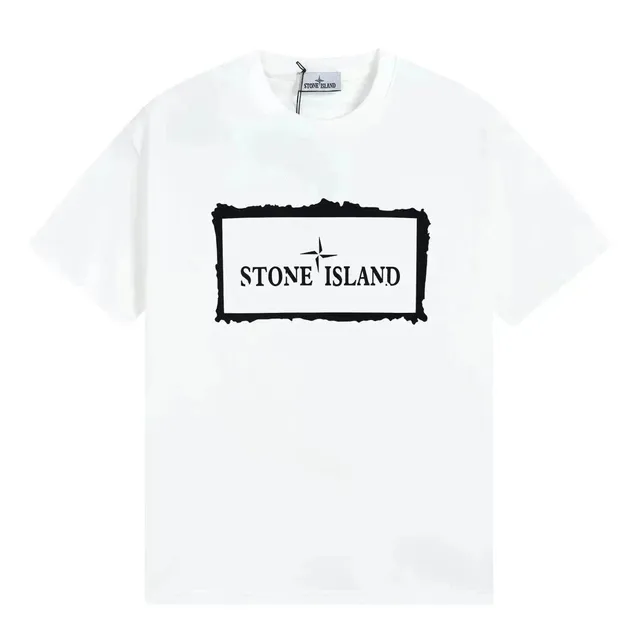 Stone Island Logo T-Shirt Box Logo