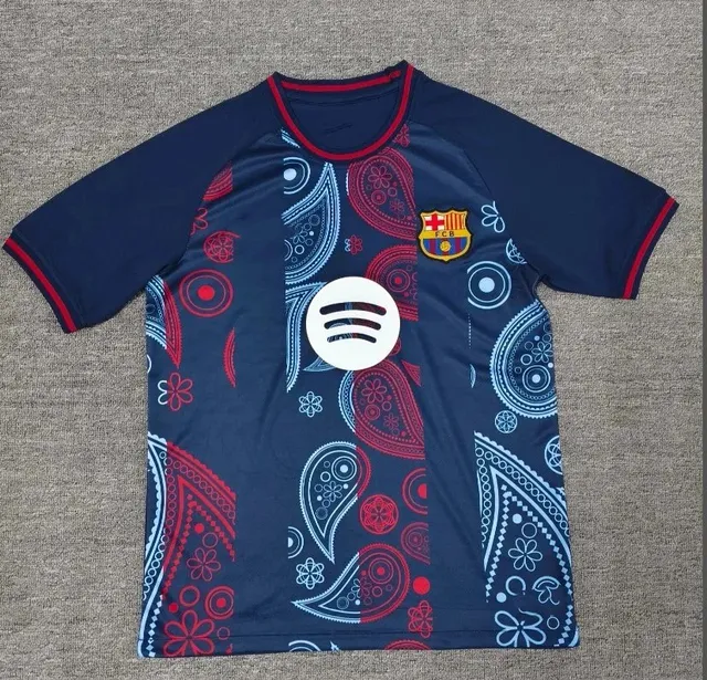 FC Barcelona Third Kit Paisley Print