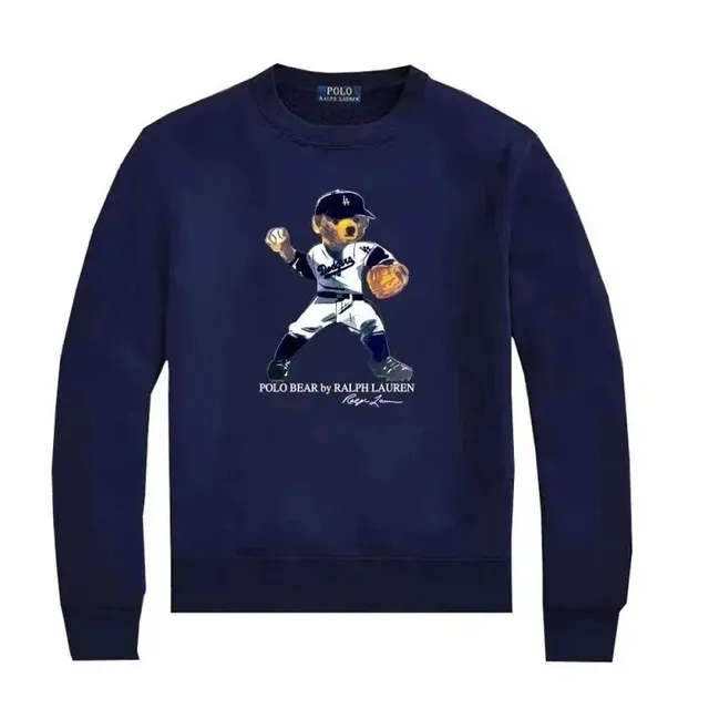 Polo Ralph Lauren × MLB Polo Bear Sweatshirt Dodgers Baseball