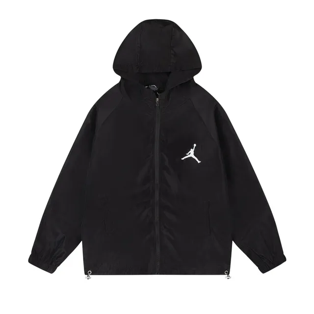 Jordan Windbreaker Jacket White Jumpman Logo