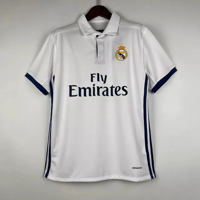 Adidas Real Madrid Home Jersey Fly Emirates
