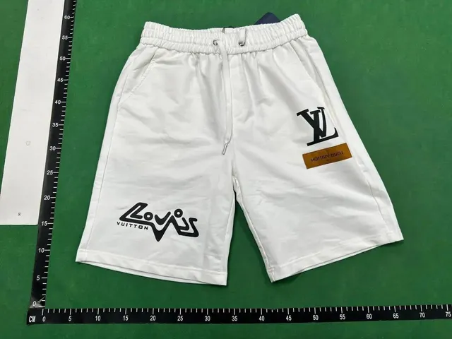 Louis Vuitton Logo-Print Shorts