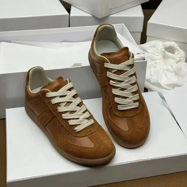Maison Margiela Future Sneaker Brown Suede