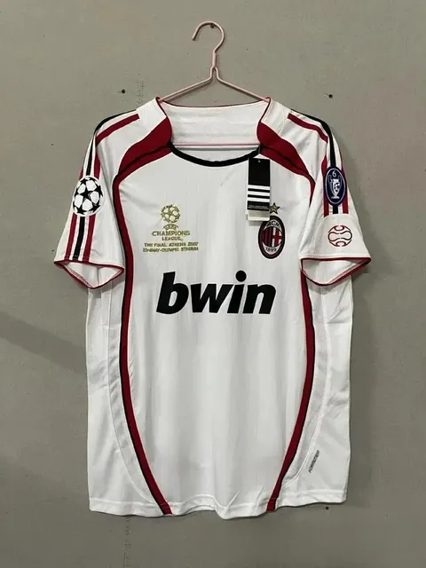 Adidas 2007 Champions League Final Jersey AC Milan Away