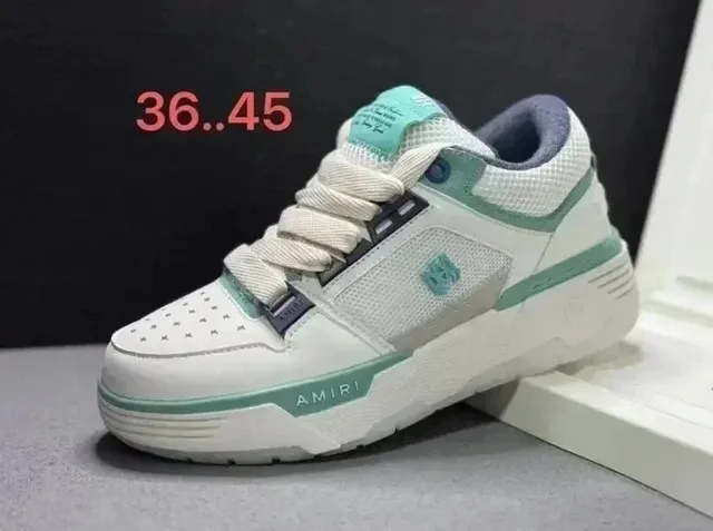 Amiri Sneaker Teal Accents