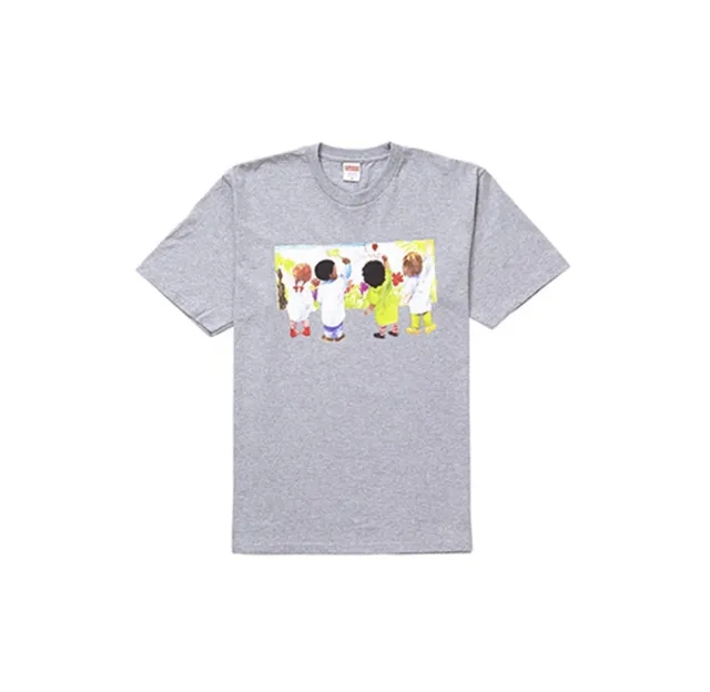 Supreme T-Shirt Children Painting Print
