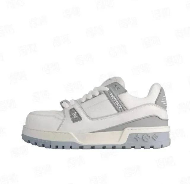 Louis Vuitton LV Trainer White Grey