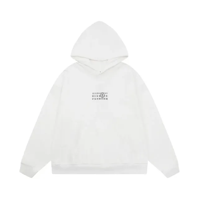 Maison Margiela Hoodie Numbers Print