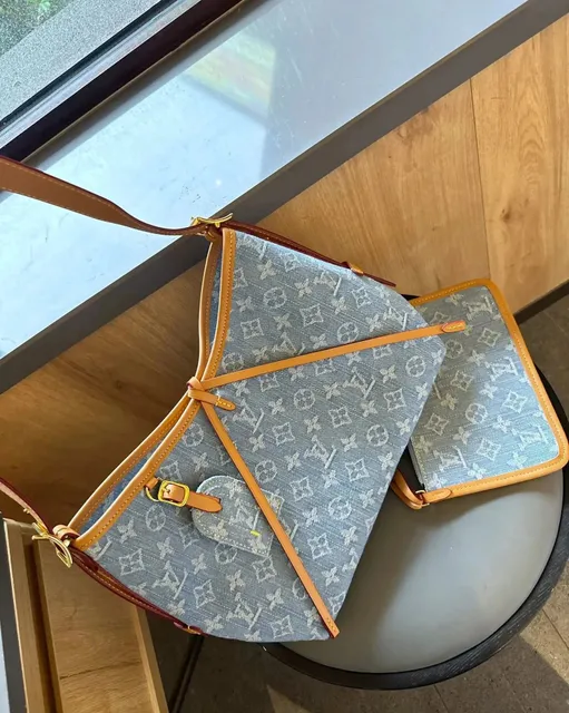 Louis Vuitton On The Go Denim Monogram