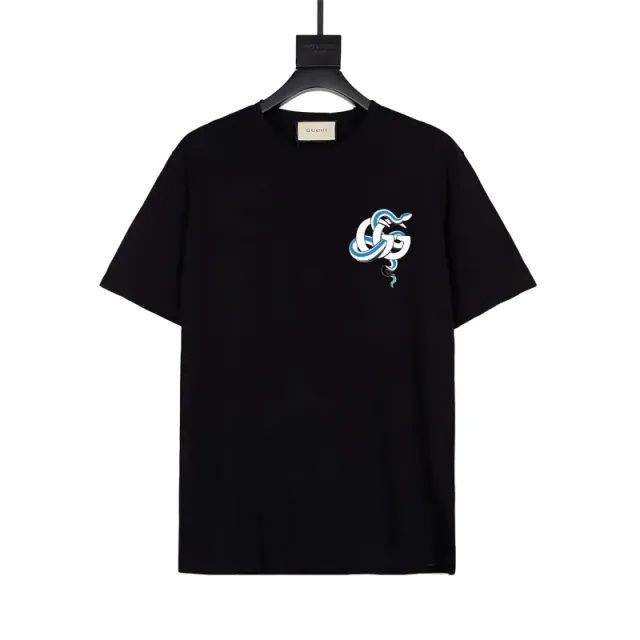Gucci T-Shirt Snake GG Print