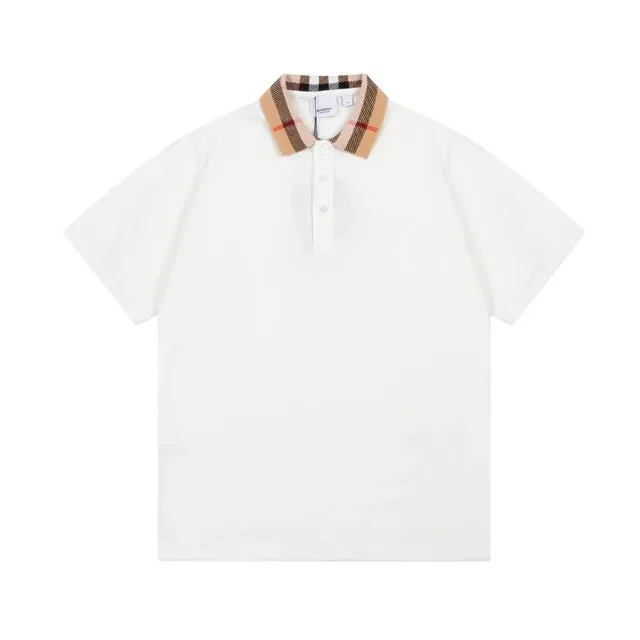 Burberry Polo Shirt Checkered Collar