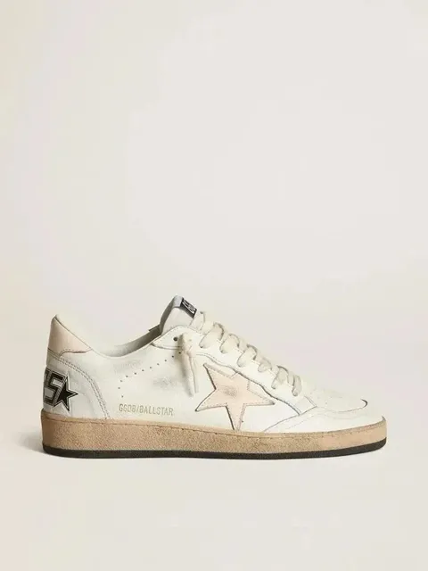 Golden Goose Superstar Distressed White with Star