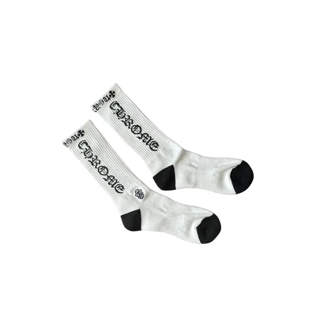 Crew Socks Chrome Hearts Logo