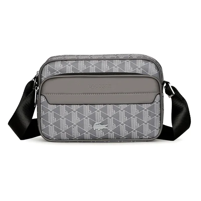 Lacoste Crossbody Bag Monogram Print