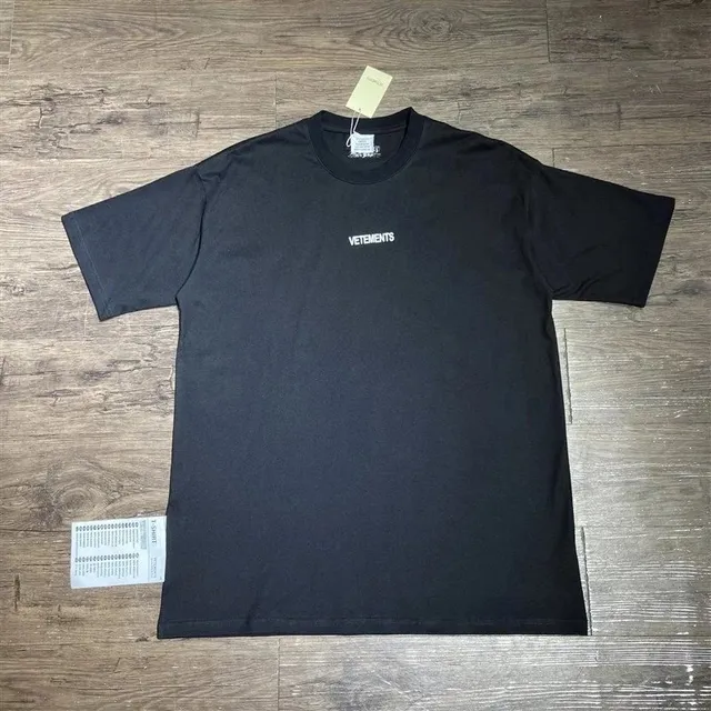 Vetements Logo Tee White Logo
