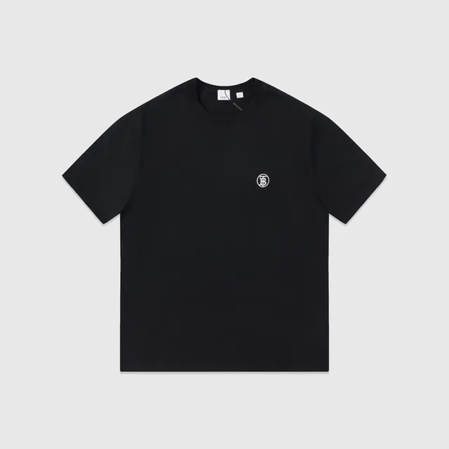 Burberry Logo T-Shirt Monogram Embroidery