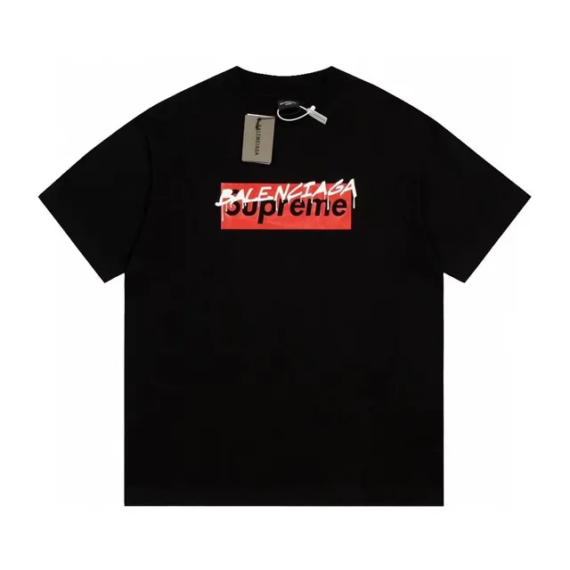 Box Logo Tee Balenciaga x Supreme