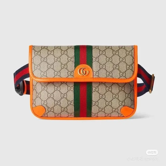 Gucci Web Belt Bag GG Supreme with Web Stripe