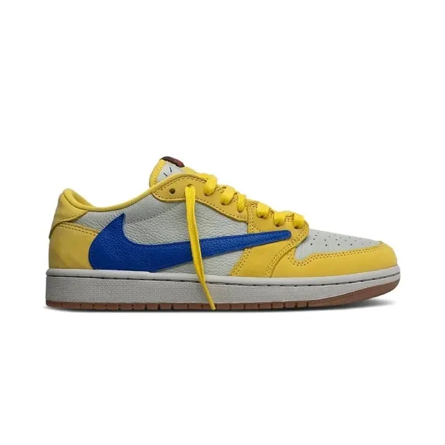 Nike Dunk Low Off-White Yellow Blue