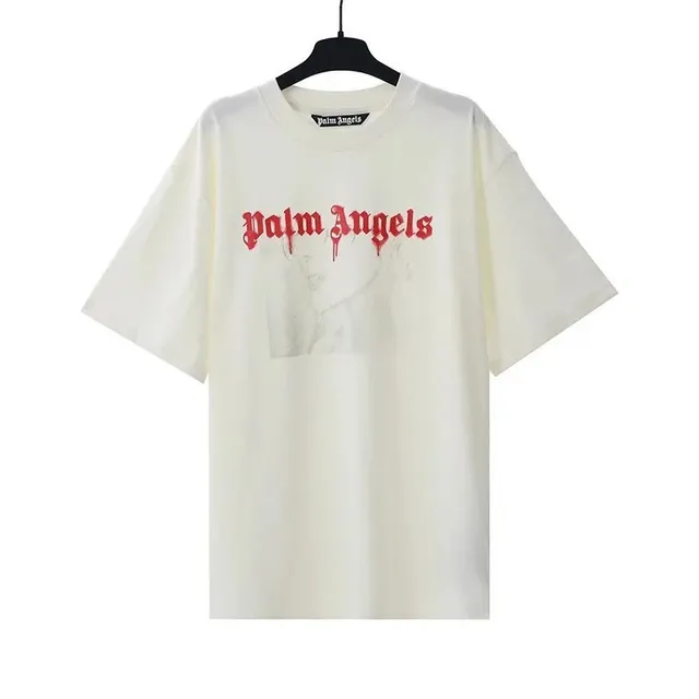 Palm Angels Graphic Tee Dripping Logo