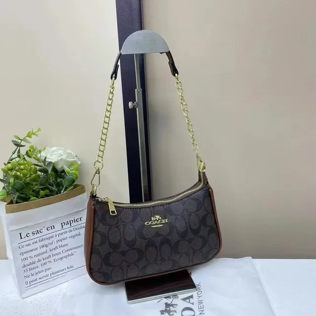 Coach Shoulder Bag Signature GG Canvas