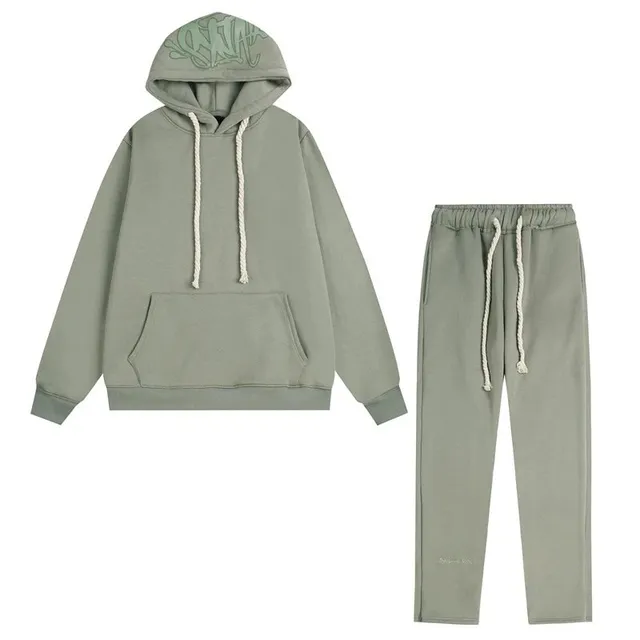 Hoodie and Joggers Set Sage Green