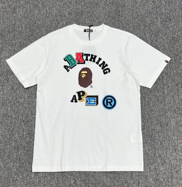 BAPE Graphic Tee Multi-Logo