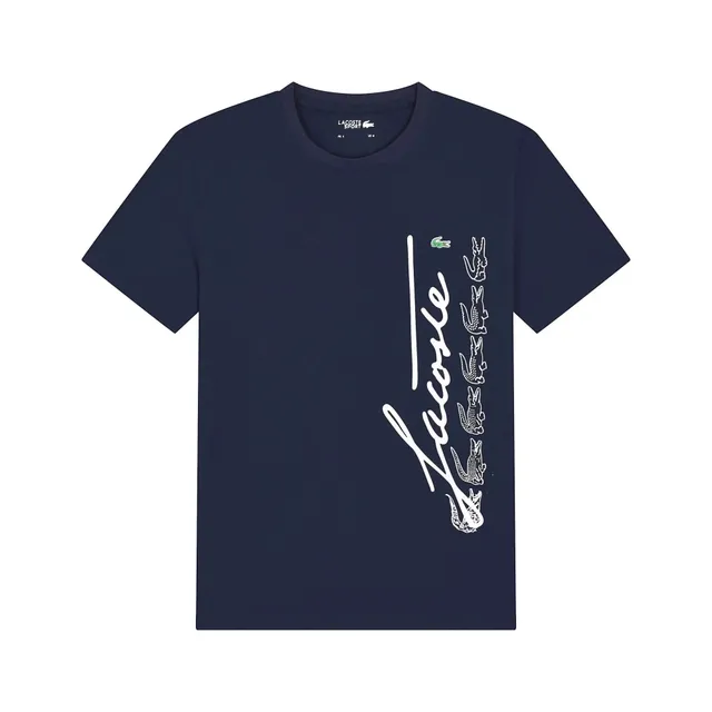 Lacoste Graphic T-Shirt Signature Crocodile Print