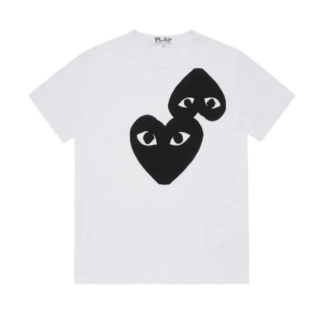 White double heart
