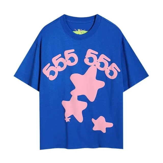Sp5der Graphic Tee 555 Star Print