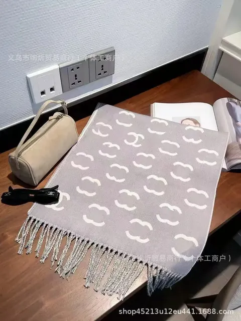 Chanel Logo Scarf