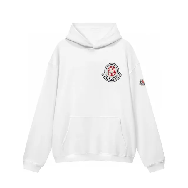 Moncler Hooded Sweatshirt Logo Patch