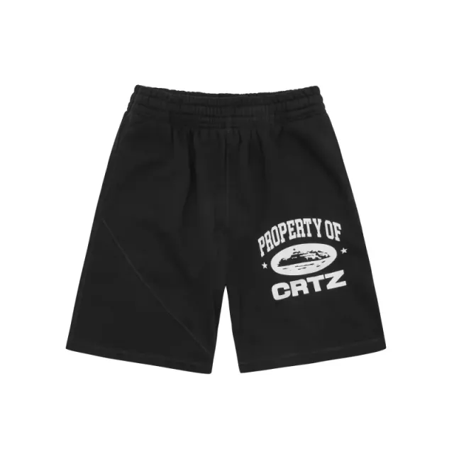 Corteiz Property of CRTZ Shorts Logo Print