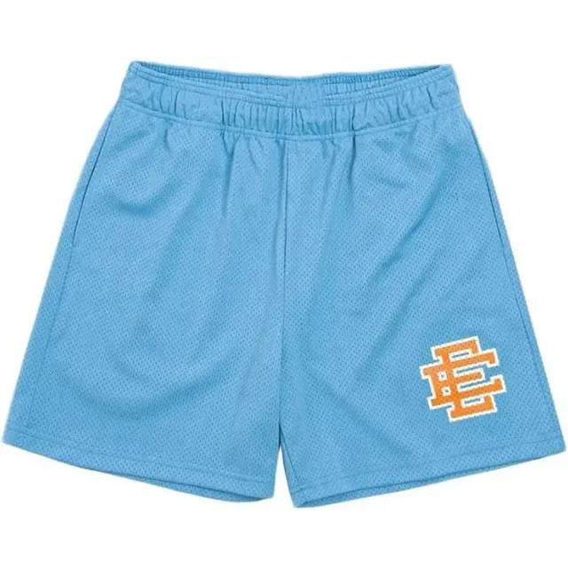 Eric Emanuel Mesh Shorts Logo Embroidered