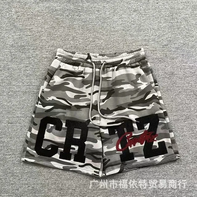 Corteiz Camo Shorts CRTZ Logo