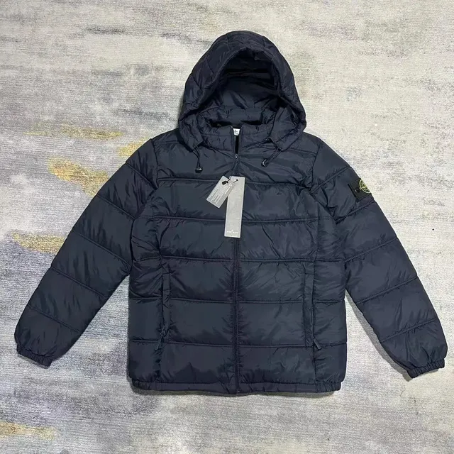 Stone Island Padded Jacket Navy