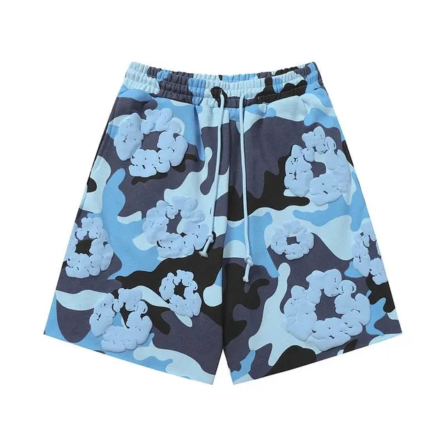 Denim Tears Cloud Camo Shorts 3D Cloud Print