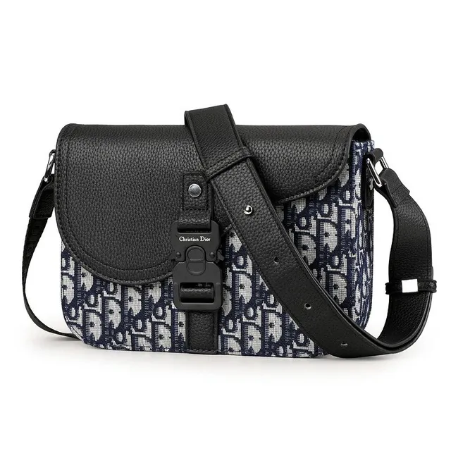 Dior B22 Saddle Bag Oblique Print