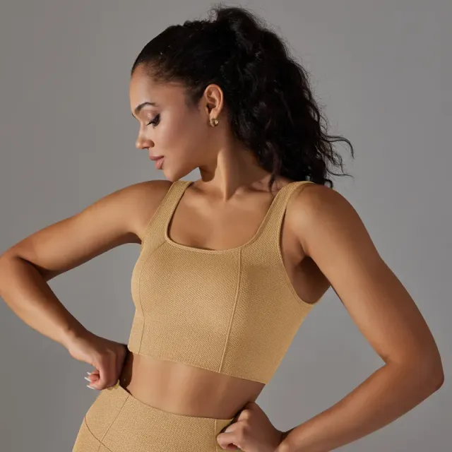 6621 vest-yellowish brown