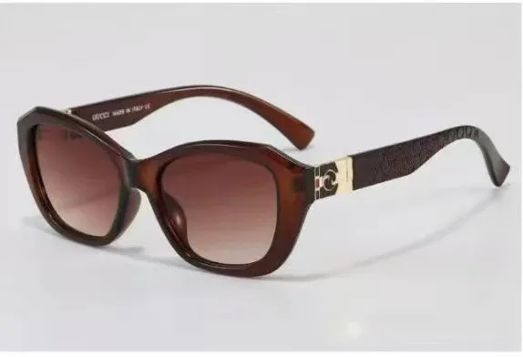 Gucci Sunglasses Tortoiseshell Frame with Gold Accents