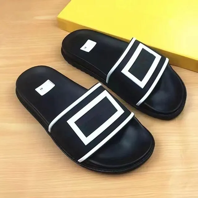 Balenciaga City Slide Black White